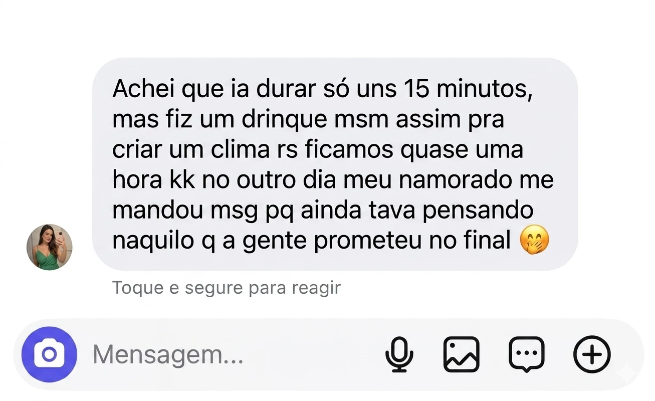 Mensagem de quem viveu a experiência Cartas de Bordo
